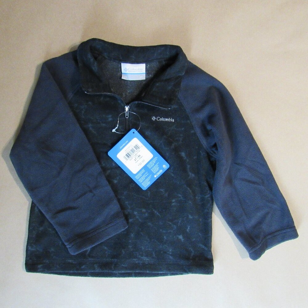 Boys (2T) Columbia Glacial III Printed Fleece Hoodie